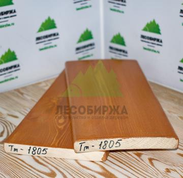 Крашеный планкен из лиственницы TM-1805 (лак Teknos)