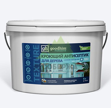 Защитно-декоративное покрытие для древесины GOODHIM TEXTURE 651 БАЗА А