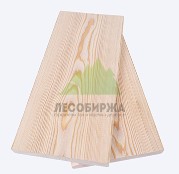 Планкен из лиственницы прямой сорт ЭКСТРА 140x20x2000