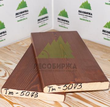 Крашеный планкен из лиственницы TM-5073 (лак Teknos)