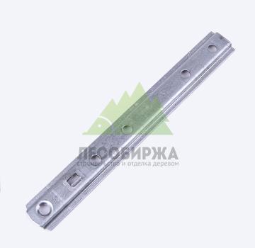 Усиленный крепеж для планкена и террас LesFix 145х19,5х1,0 со стопором (зазор стопора 6мм)
