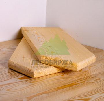 Штакетник из лиственницы 140x20 треугольник сорт АВ