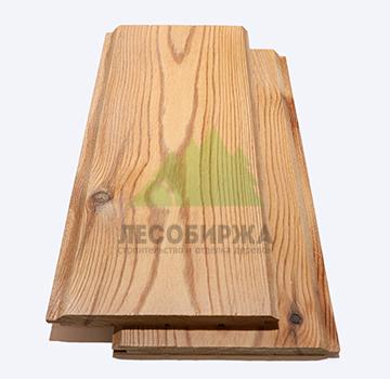 Термированная имитация бруса из ангарской сосны AB 145х18х2500