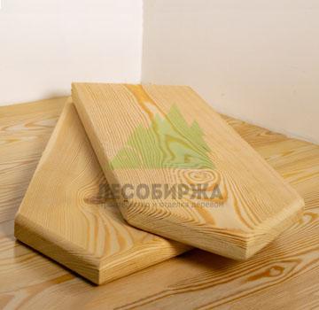 Штакетник из лиственницы 140x20 треугольник сорт Прима