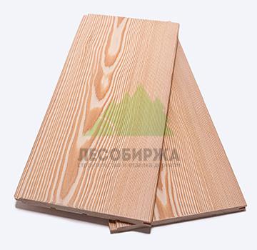 Брашированная вагонка из лиственницы штиль сорт АВ (В) 145x14x4000