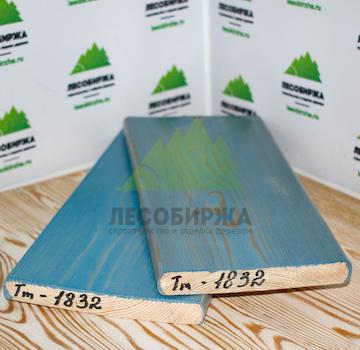 Крашеный планкен из лиственницы TM-1832 (лак Teknos)