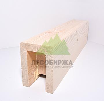 Фальшбалка из сосны гладкая П-образная сорт А 165x90x165