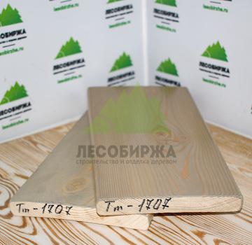 Крашеный планкен из лиственницы TM-1707 (лак Teknos)