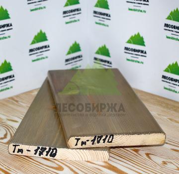 Крашеный планкен из лиственницы T-1710 (лак Teknos)