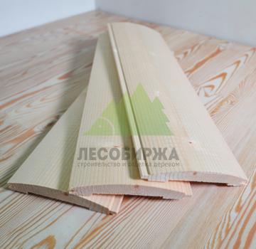 Блок хаус из сосны сорт АВ 140x28x2000
