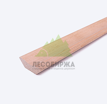 Плинтус из ольхи гладкий 30х2000 Экстра