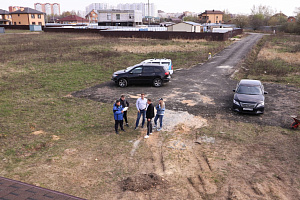 Строительство теплого контура дома из клеёного бруса в КП Каскад Парк 5