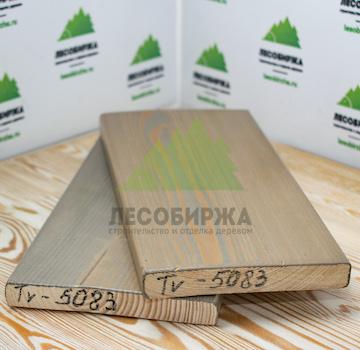 Крашеный планкен из лиственницы TV-5083 (лак Teknos)