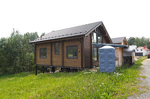 Комплексная покраска фасада 253 м² гидромаслом Tikkurila PINJA W-OIL в КП Калипсо Вилладж