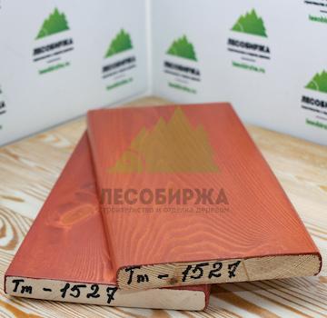 Крашеный планкен из лиственницы TM-1527 (лак Teknos)