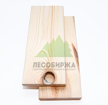 Заборная доска из прямого планкена Сосна 125х20 сорт BC