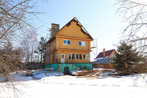 Реконструкция кровли металлочерепицей в КП Истра