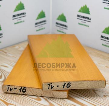Крашеный планкен из лиственницы TV-16 (лак Teknos)