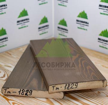 Крашеный планкен из лиственницы TM-1829 (лак Teknos)