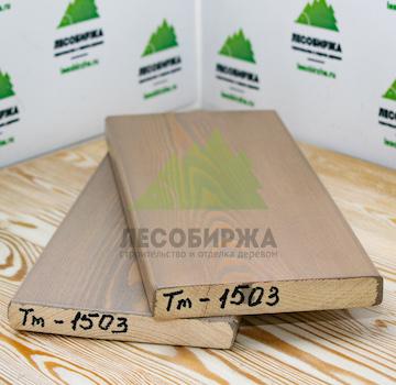 Крашеный планкен из лиственницы TM-1503 (лак Teknos)
