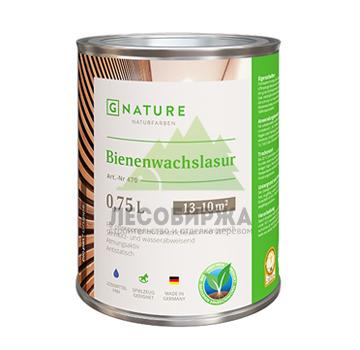 Лазурь с пчелиным воском Gnature 470 Bienenwachslasur
