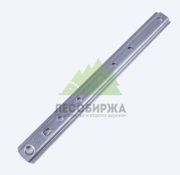 Усиленный крепеж для планкена и террас LesFix 188х19,5х1,0 со стопором (зазор стопора 6мм)