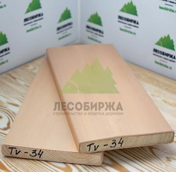 Крашеный планкен из лиственницы TV-34 (лак Teknos)
