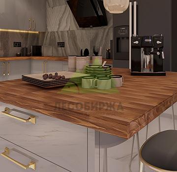 Столешница из лиственницы сращенная 40х300х2400