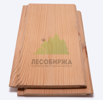 Имитация бруса 195x20x6000 сорт АВ из термососны карельский профиль