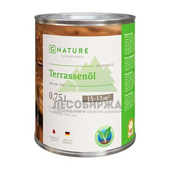 Масло для террас Gnature 277 Terrassen und Gartenmöbelölöl