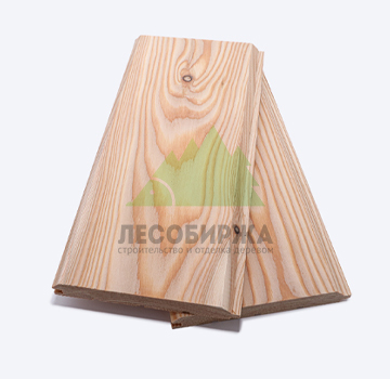 Имитация бруса из лиственницы сорт АВ 140x20x4000