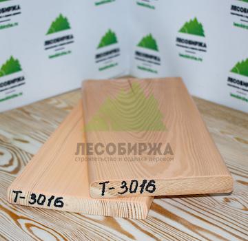 Крашеный планкен из лиственницы T-3016 (лак Teknos)