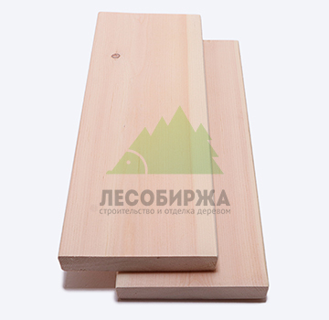 Полок из кедра сорт АB 120x30x2000