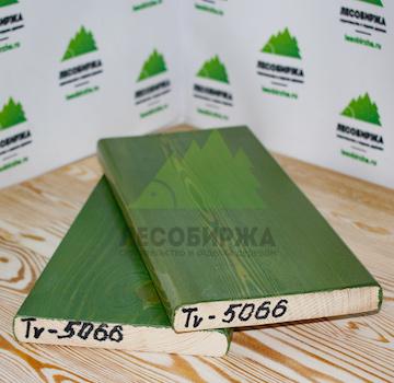 Крашеный планкен из лиственницы TV-5066 (лак Teknos)