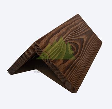 Фальшбалка из термоясеня гладкая Г-образная сорт ЭКСТРА 100x150
