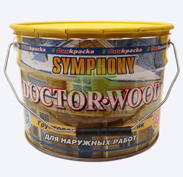 Грунтовочный антисептик SYMPHONY DOCTOR WOOD Aqua