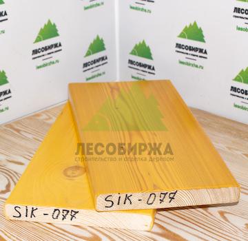 Крашеный планкен из лиственницы SIK-077 (лак Teknos)