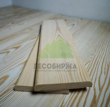 Наличник из лиственницы гладкий сорт Экстра 110x15x3000