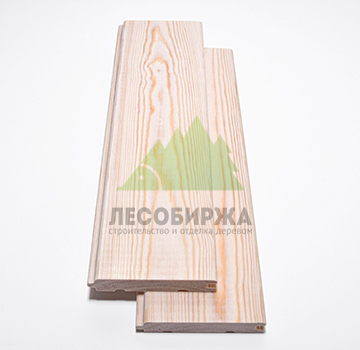 Вагонка из ангарской сосны штиль сорт ЭКСТРА 90x15x4000