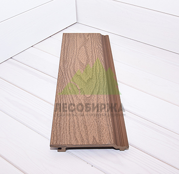 Планкен из ДПК BARK СM Scandinavia 156×21×3000 (тик)