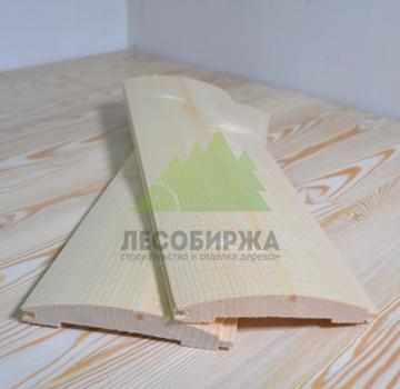 Блок хаус из сосны сорт АВ 121x20x6000