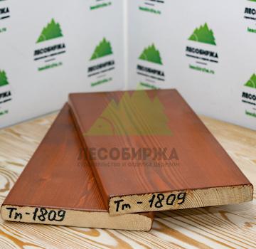 Крашеный планкен из лиственницы TM-1809 (лак Teknos)