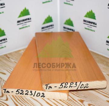 Крашеный планкен из лиственницы TM-5052/02 (лак Teknos)