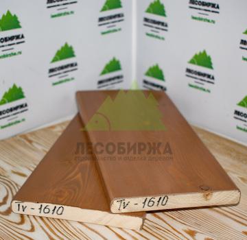 Крашеный планкен из лиственницы TV-1610 (лак Teknos)
