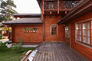 Реставрация и покраска фасада 485 м2 гидромаслом Renner в КП Никологорское