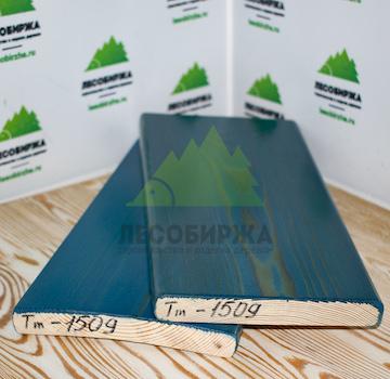 Крашеный планкен из лиственницы TM-1509 (лак Teknos)