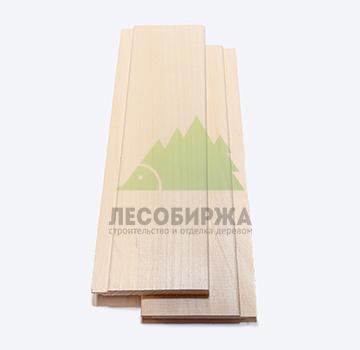 Евровагонка из осины сорт ПРИМА 96x15x1200
