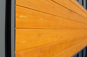 фасадные работы по отделке планкена