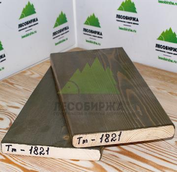 Крашеный планкен из лиственницы TM-1821 (лак Teknos)
