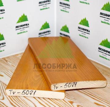 Крашеный планкен из лиственницы TV-5071 (лак Teknos)